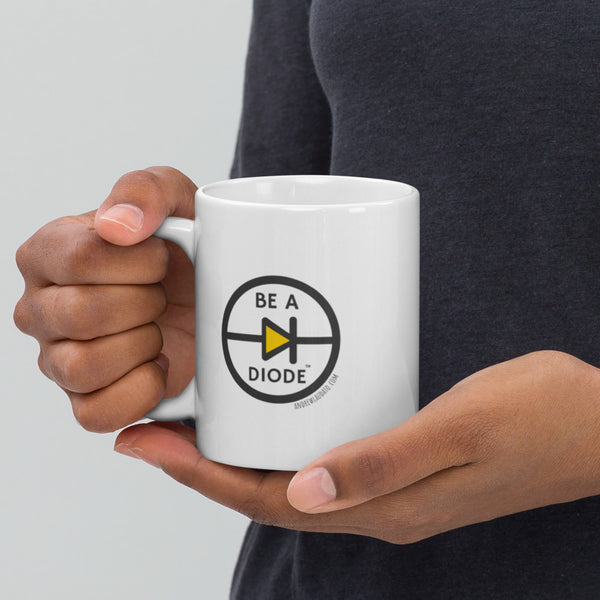 Be A Diode White Mug