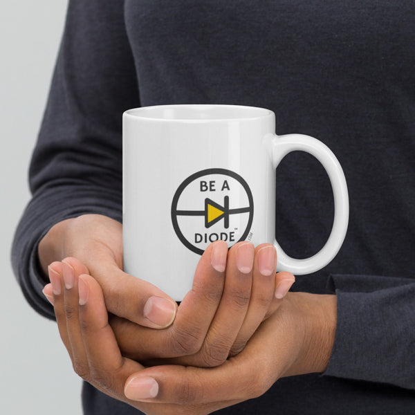 Be A Diode White Mug
