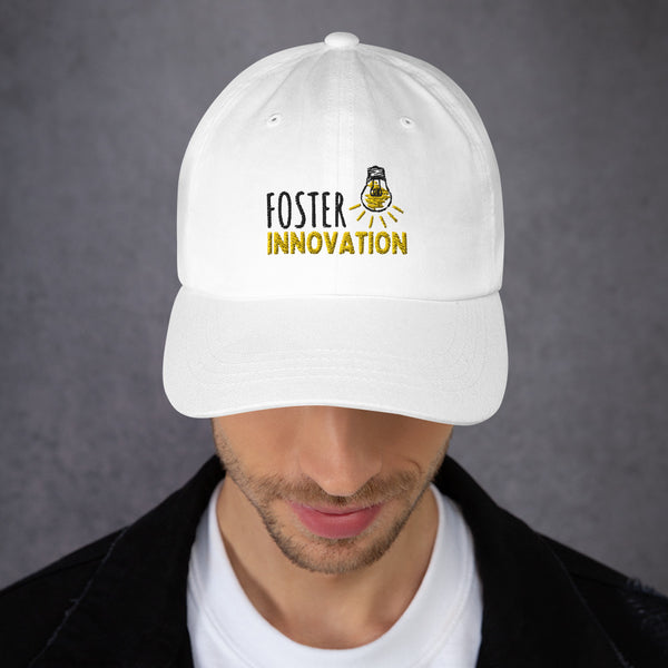 Foster Innovation White Dad Hat