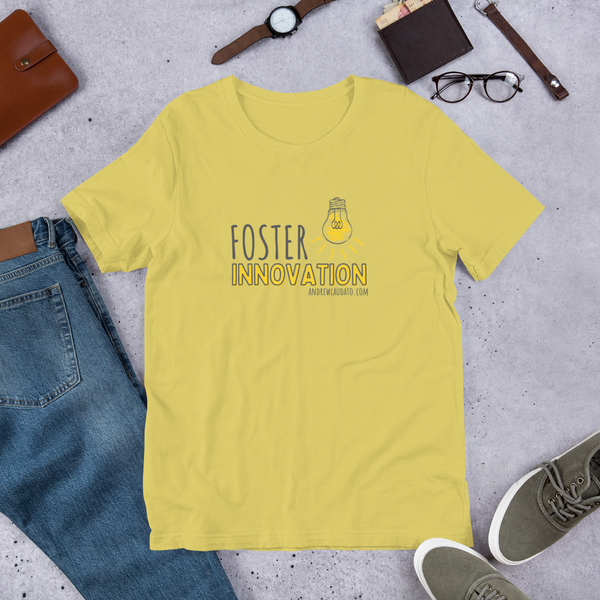 Foster Innovation Short-Sleeve Unisex T-Shirt